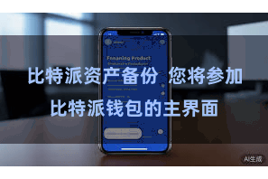 比特派资产备份  您将参加比特派钱包的主界面