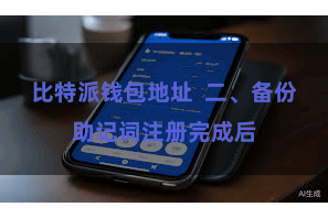比特派钱包地址  二、备份助记词注册完成后