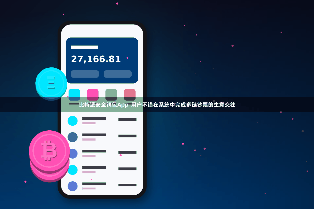 比特派安全钱包App  用户不错在系统中完成多链钞票的生意交往
